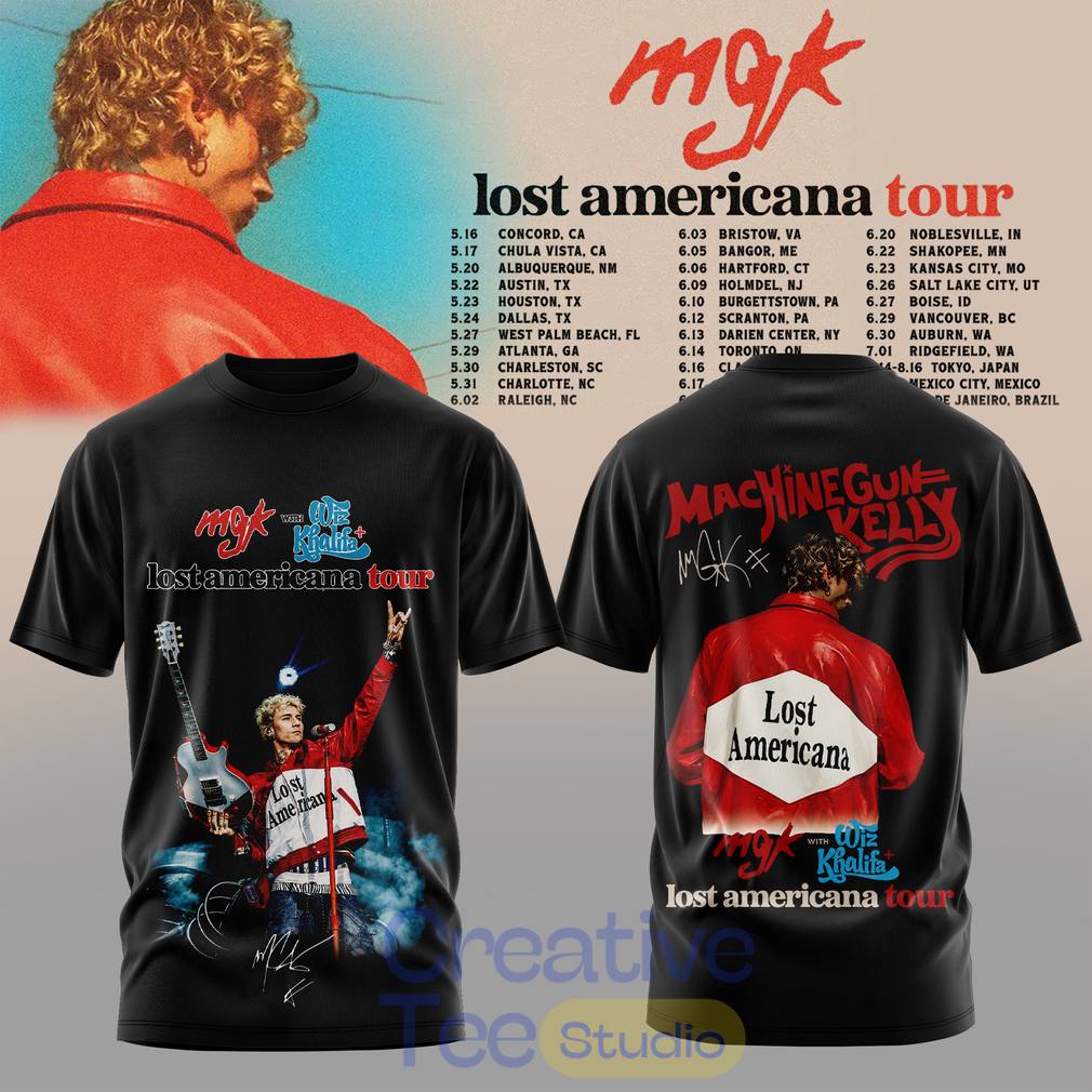 MGK Lost Americana Tour 2026 Shirt