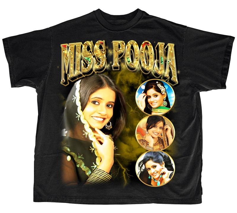 MISS POOJA GRAPHIC TEE Hoodie, Sweatshirt | PodTeesHub.com