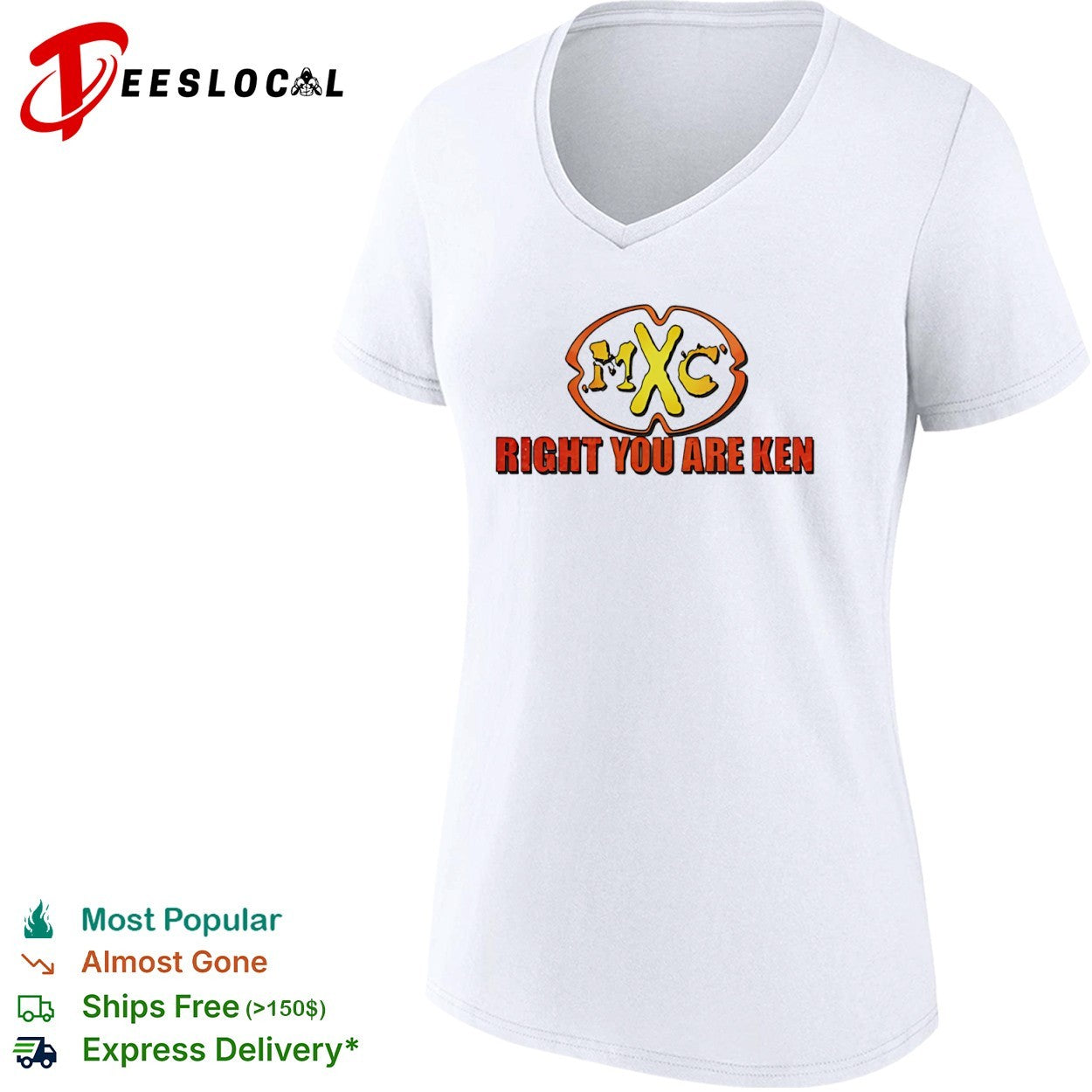 MXC Right You Are Ken logo shirt