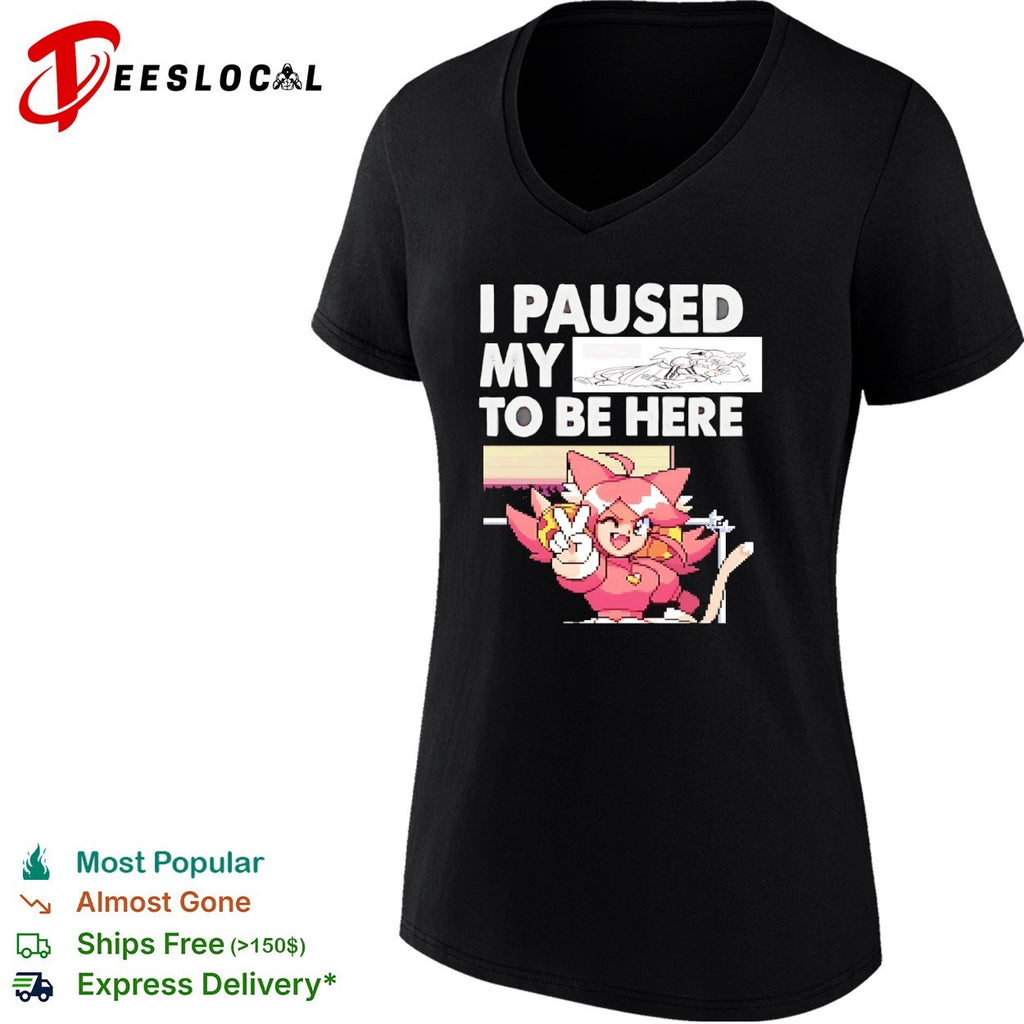 Mad Mew Mew Undertale anime girls I paused my to be here shirt