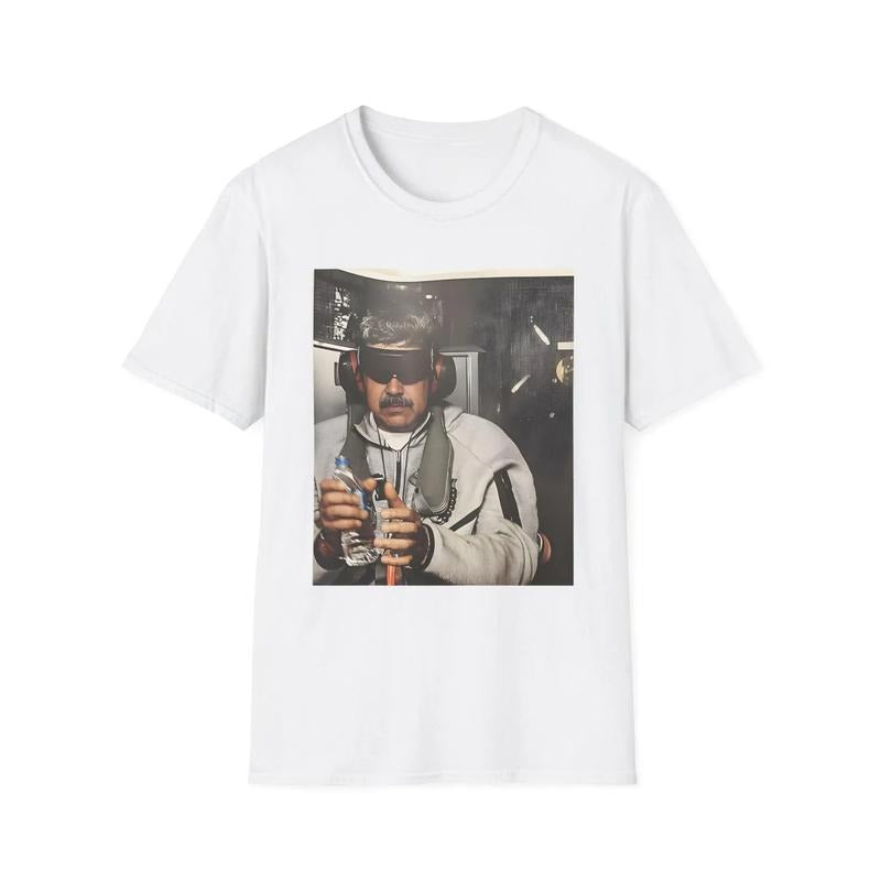 Maduro Nicolas Arrest Humor T-Shirt, Venezuela USA Political Satire Graphic Tee Hoodie, Sweatshirt | PodTeesHub.com