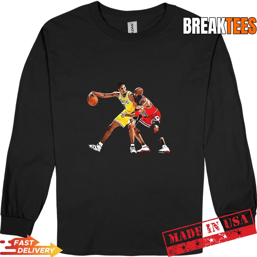 Magic Johnson vs Kobe Bryant NBA Moment For legends Shirt