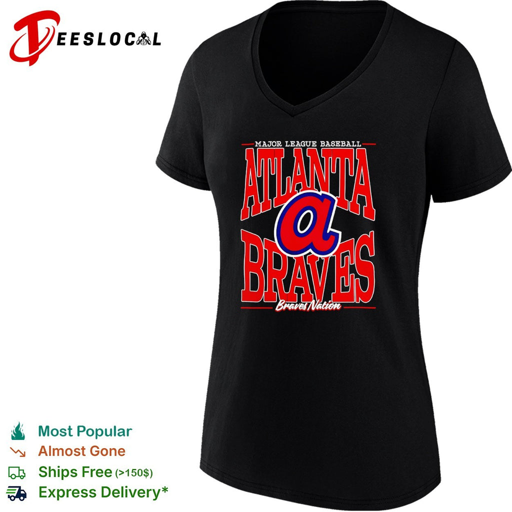 Major League Baseball Atlanta Braves Nation League shirt