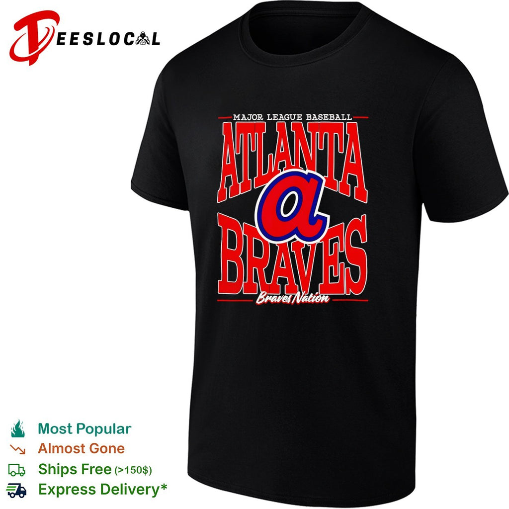 Major League Baseball Atlanta Braves Nation League shirt