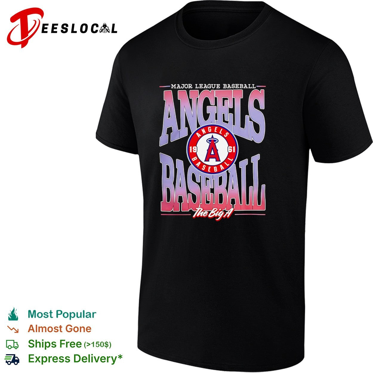Major League Baseball Los Angeles Angels The Big A shirt