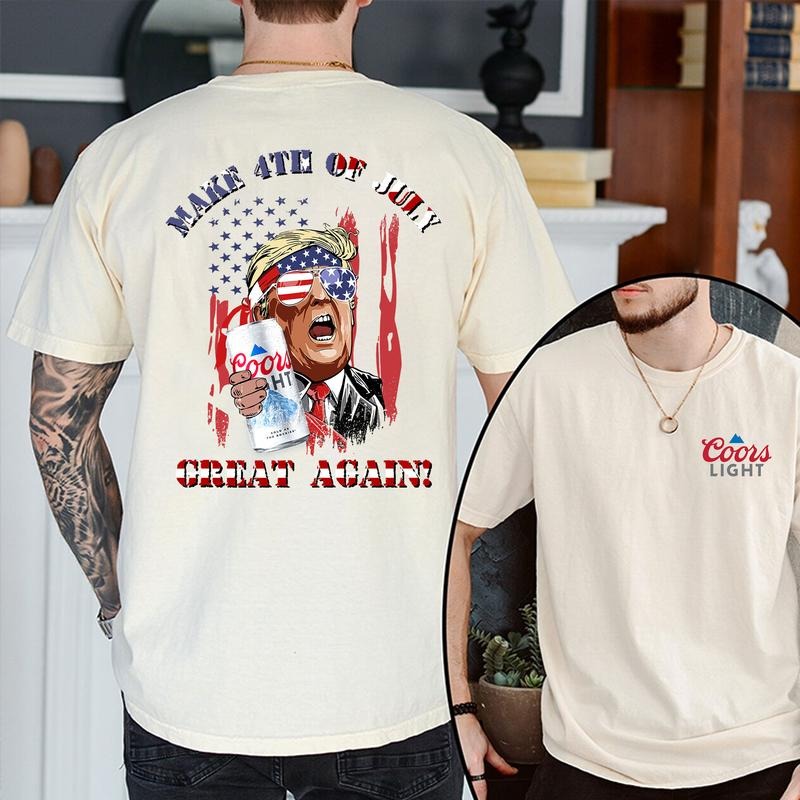 Make 4th Of July Great Again Shirt, Happy 4th of july Shirt, Retro American 4th Of July Shirt, 4th of July Trump Shirt...