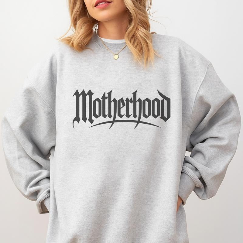 Mama - Motherhood Sweatshirt - Ash Grey - Mama - Mom T-Shirts, Hoodie | PodTeesHub.com