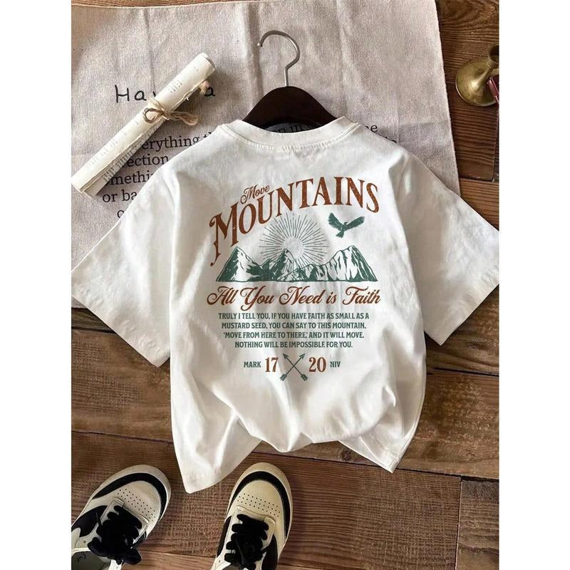 Manfinity Dauomo Christian Shirts For Men Faith Shirt Christian Streetwear Faith Based Shirt Christian Merch Christian...