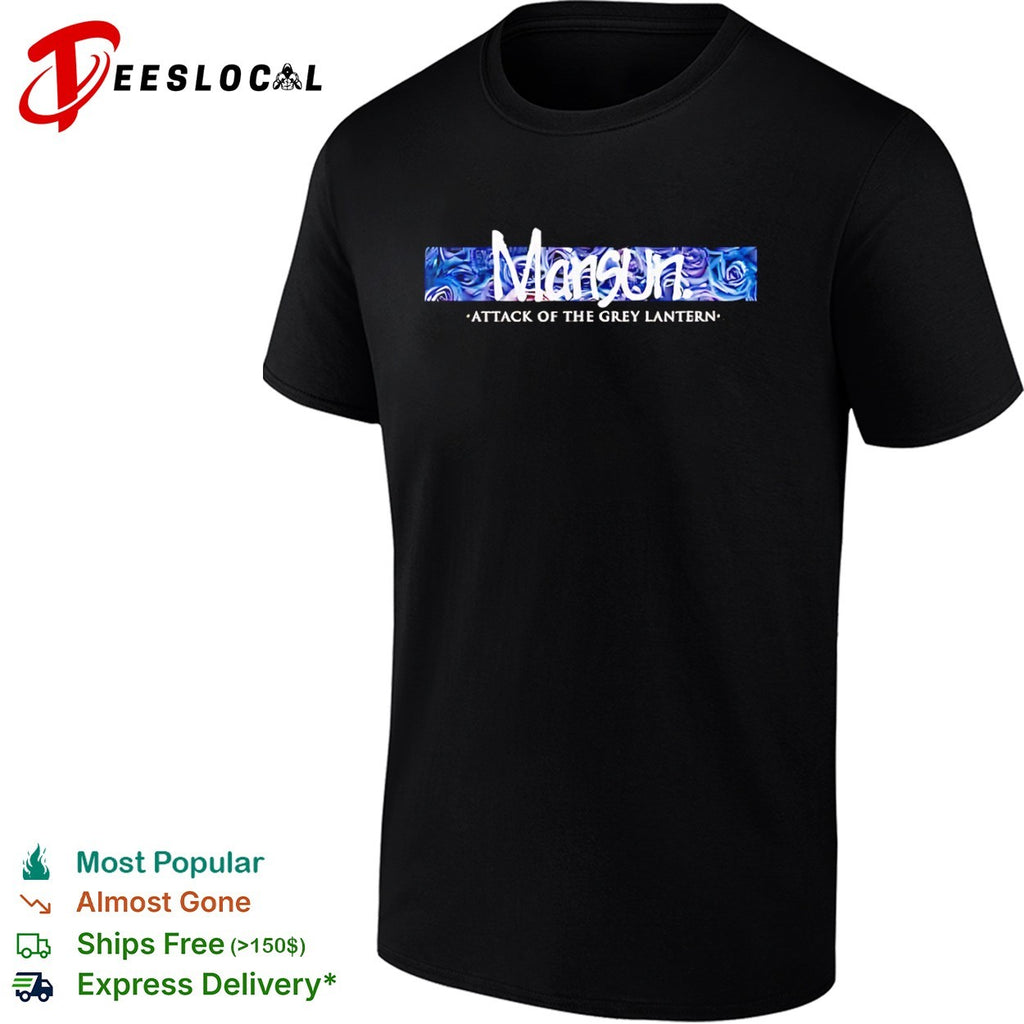Mansun Attack of the Grey Lantern music album band logo shirt