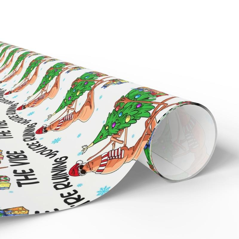Marcus The Worm Christmas Wrapping Paper, Viral Meme Xmas Gift Wrap, Festive Holiday Presents Packaging T-Shirts, Hoodie,...
