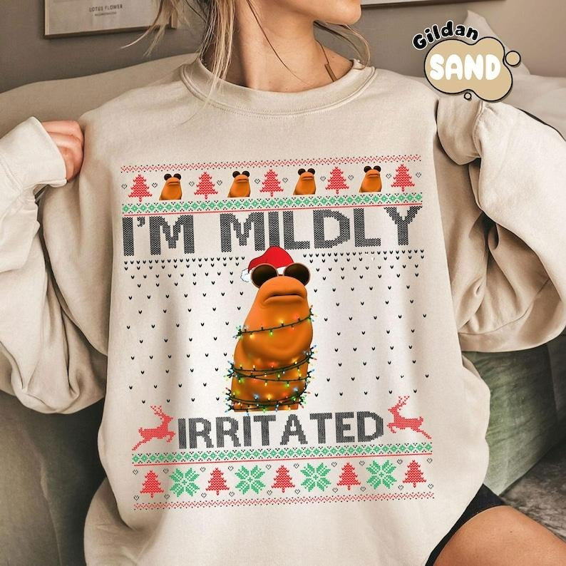 Marcus The Worm Shirt Robert Help Marcus The Worm Ugly Sweatshirt Marcus the Worm Christmas Sweater 100% Cotton Unisex...