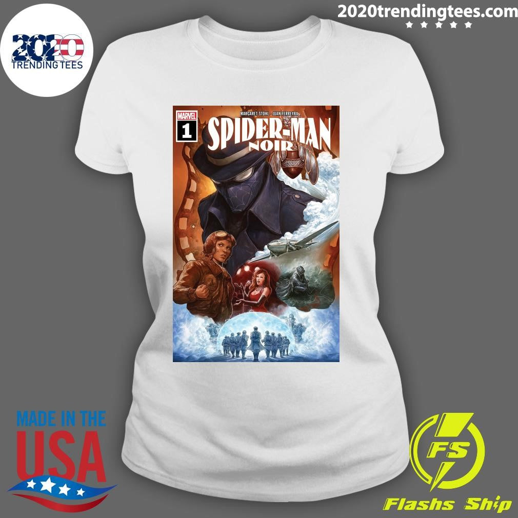 Margaret Stohl Juan Ferreyra Spider-Man Noir #1 2026 Shirt