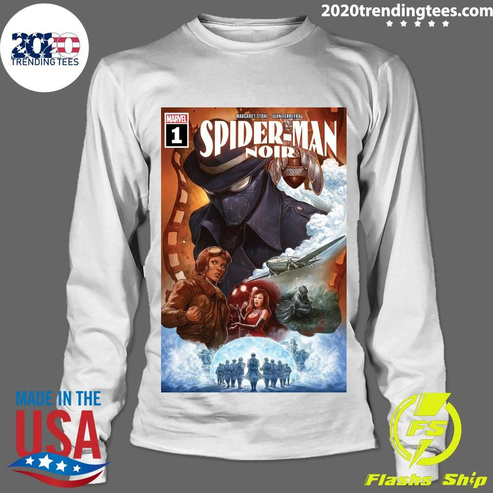Margaret Stohl Juan Ferreyra Spider-Man Noir #1 2026 Shirt