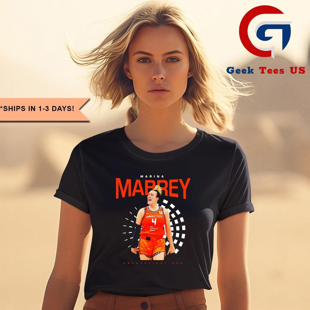 Marina Mabrey Connecticut Sun WNBA shirt