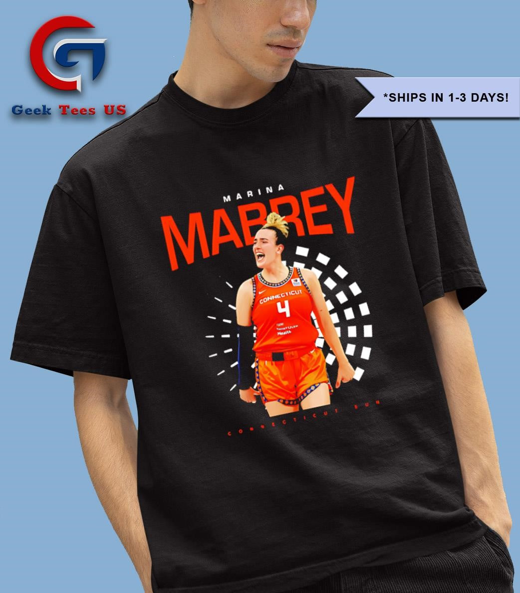 Marina Mabrey Connecticut Sun WNBA shirt