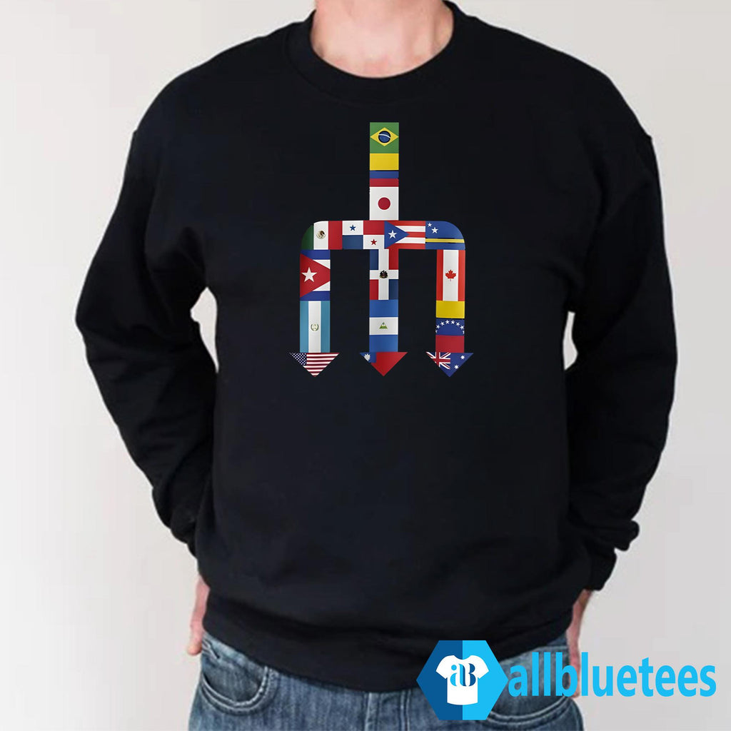 Mariners The Global Trident Of Flags Shirt