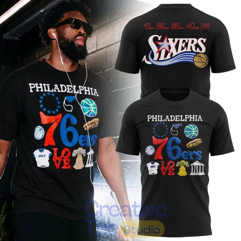 Market x Philadelphia 76ers T-Shirt