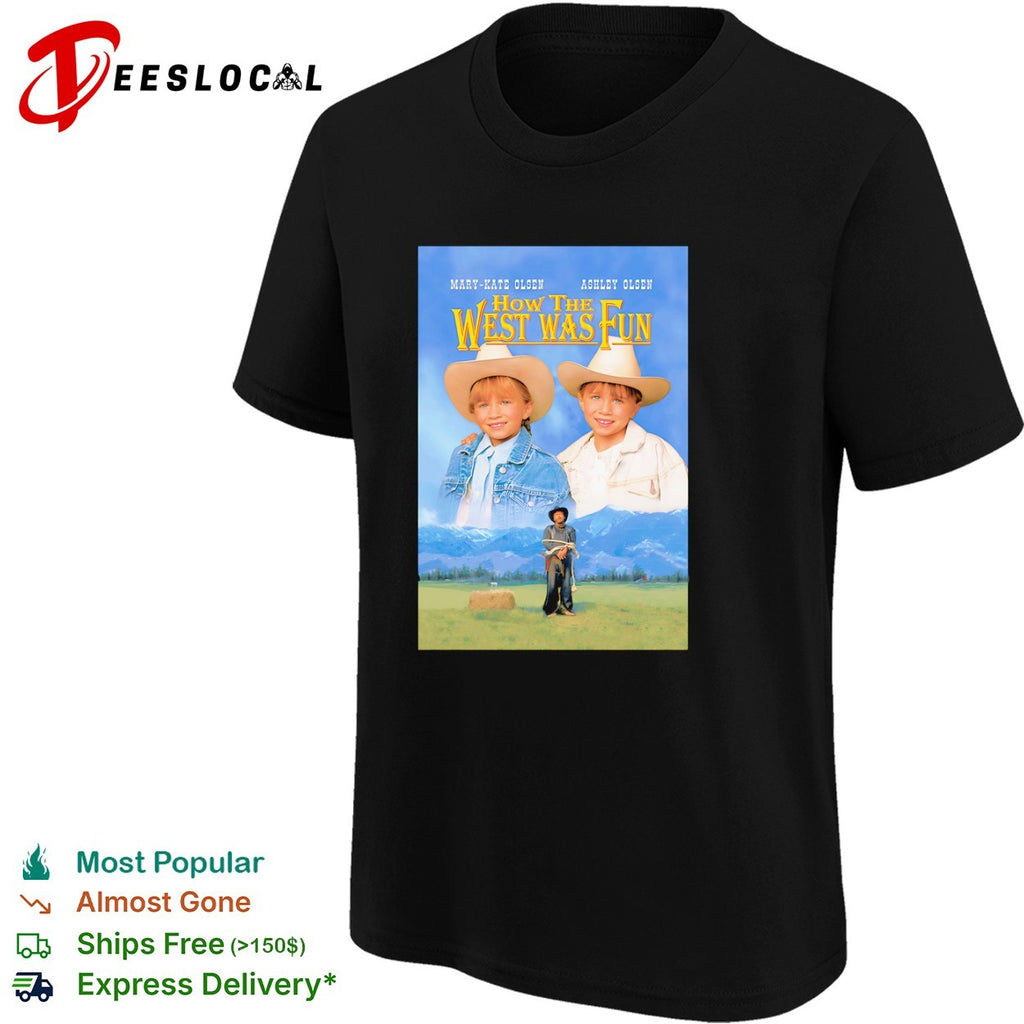 Mary-Kate Olsen Ashley Olsen How the West Was Fun movie shirt