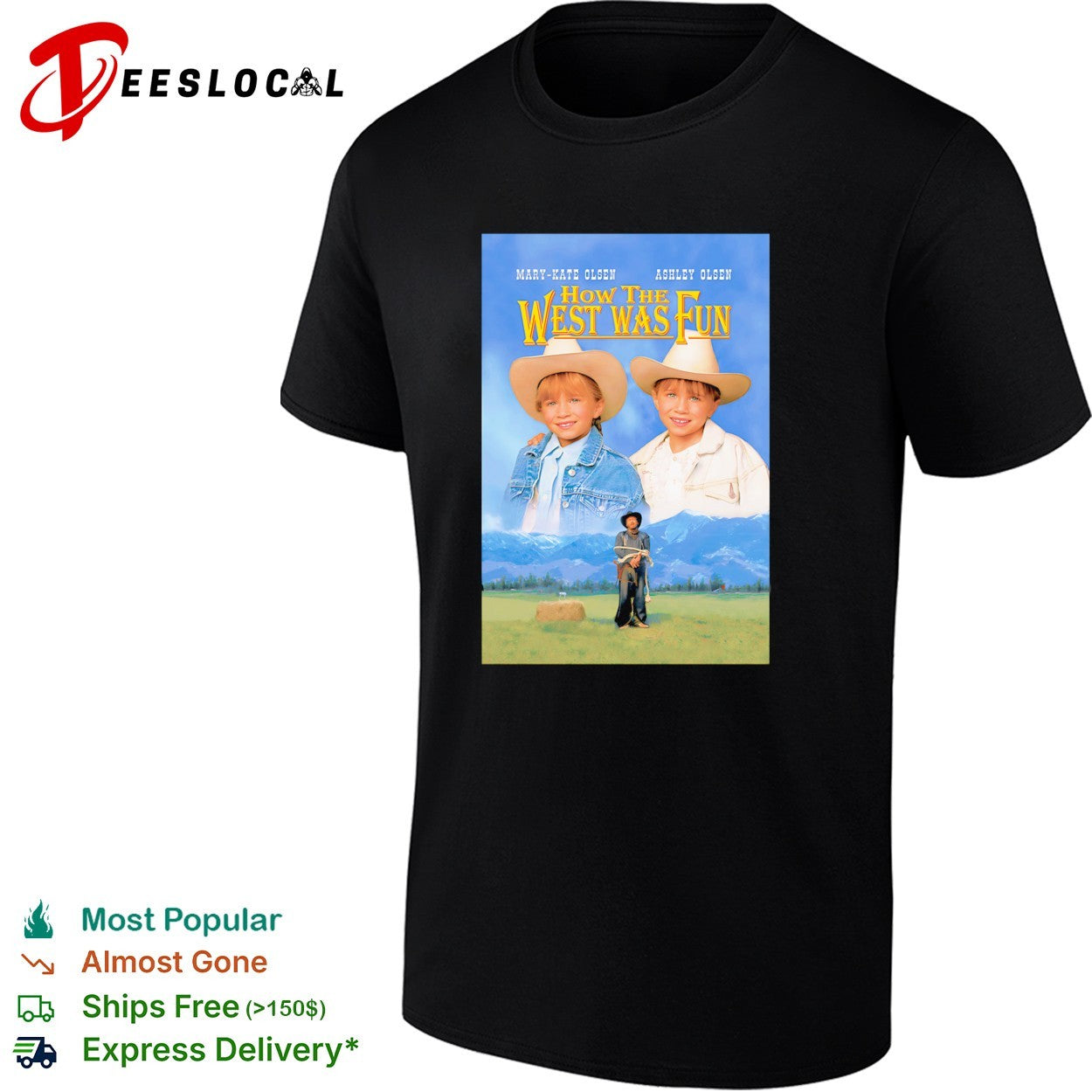 Mary-Kate Olsen Ashley Olsen How the West Was Fun movie shirt