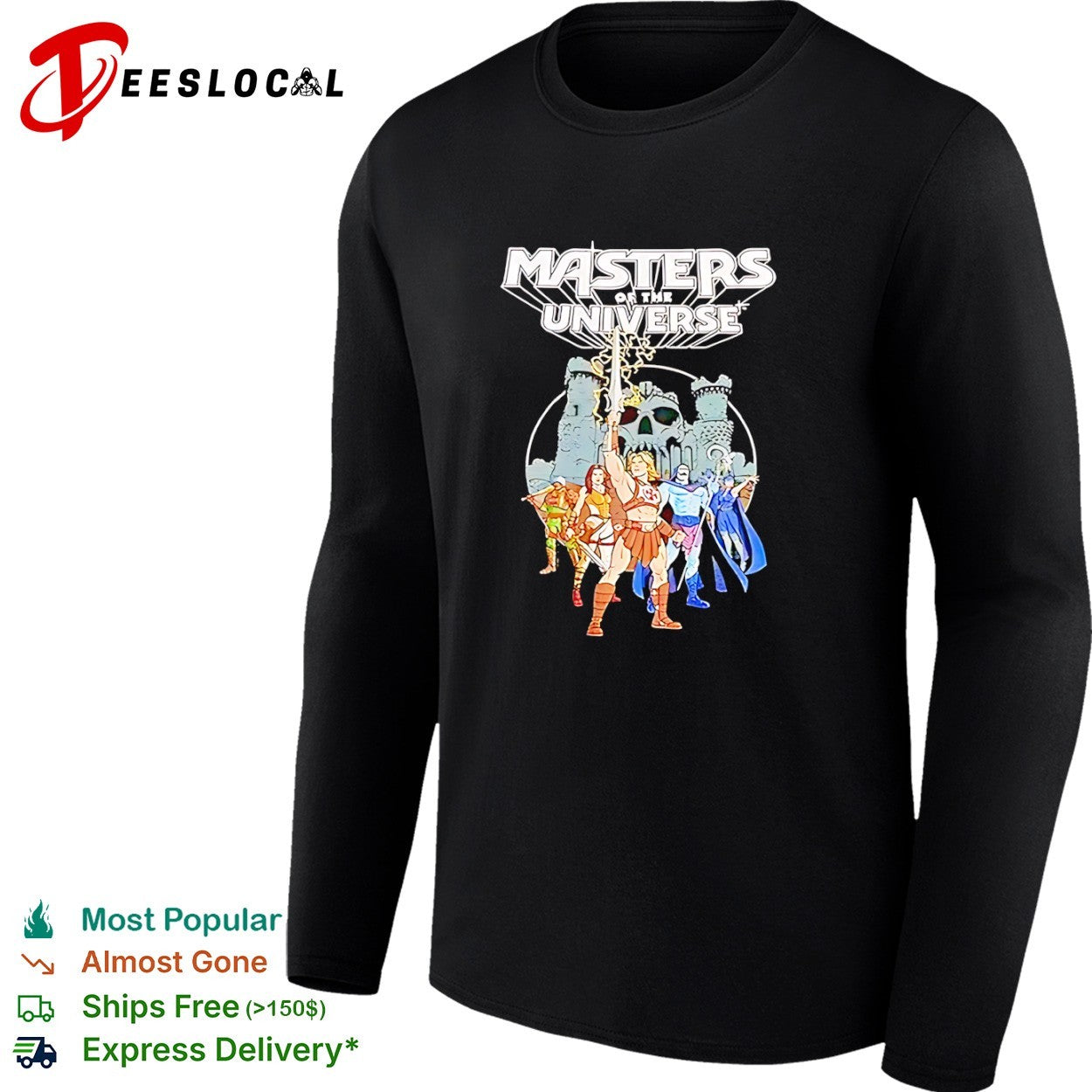 Masters of the Universe He Man Castle Grayskull Heroic Warriors and Teela shirt