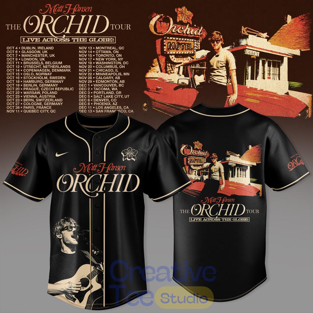 Matt Hansen The Orchid Tour 2026 Special Jersey