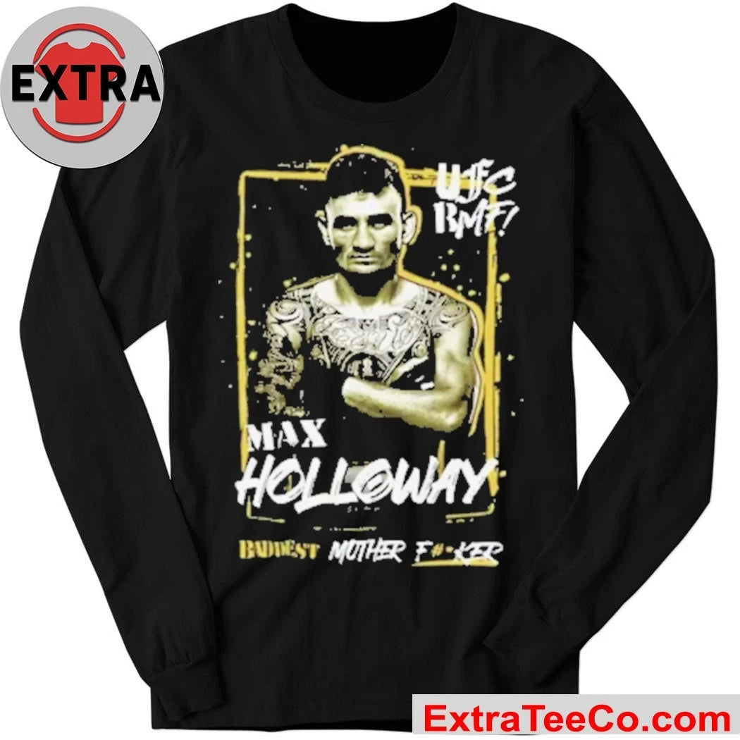 Max Holloway UFC 300 BMF Championship Logo Shirt