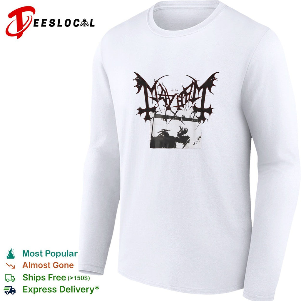 Mayhem band logo basic shirt