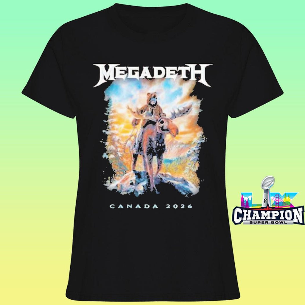 Megadeth Canada Admat Shirt