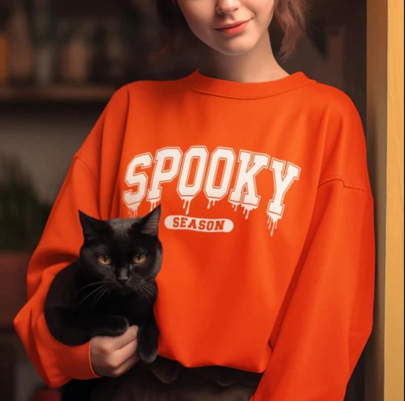 Melted Spooky Season Sweatshirt, Halloween Vibes, Spooky Season Crewneck, Spooky Season Sweatshirt T-Shirts, Hoodie
