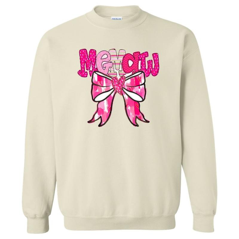 Memaw Valentine Coquette Sweatshirt T-Shirts, Hoodie | PodTeesHub.com