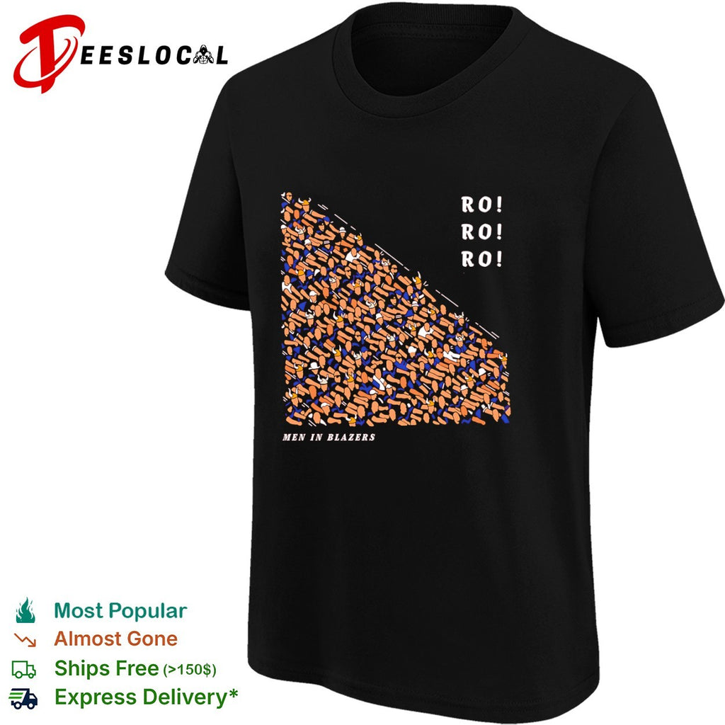 Men in Blazers RO RO RO Vikings Football shirt