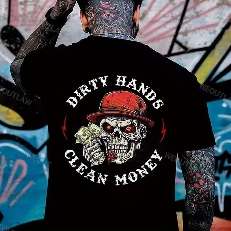 Men's 100% Cotton Casual Crew Neck T-Shirt