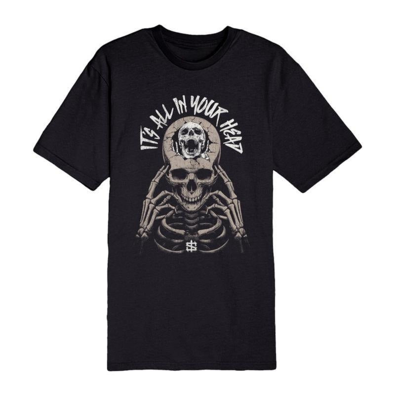 Men's All in Your Head Tee - Soft Cotton T-shirt Hoodie, Sweatshirt | PodTeesHub.com