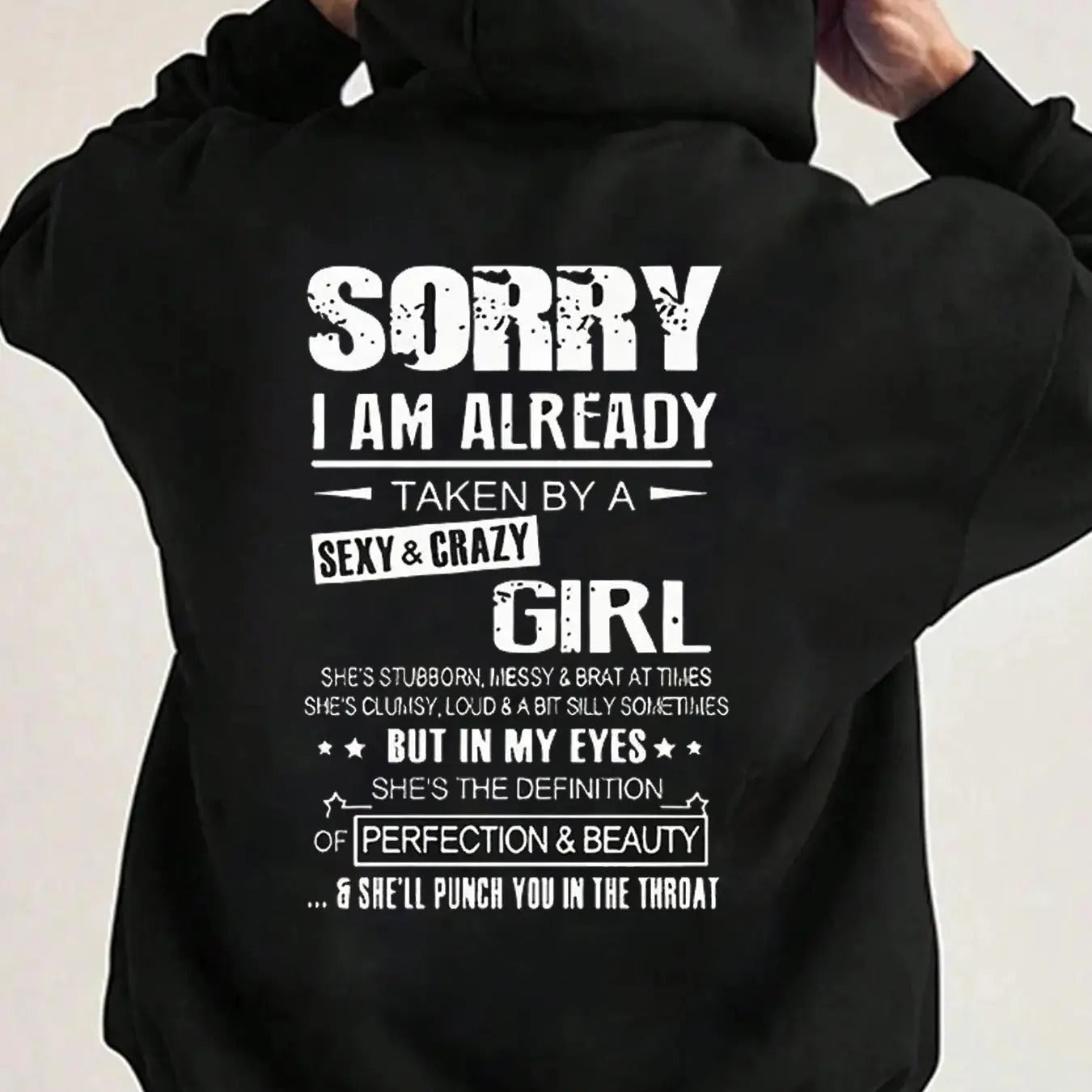 Men's Letter Print Thermal Lined Hoodie, Casual Regular Fit Long Sleeve Hooded Sweatshirt for Fall & Winter, Men's Top...
