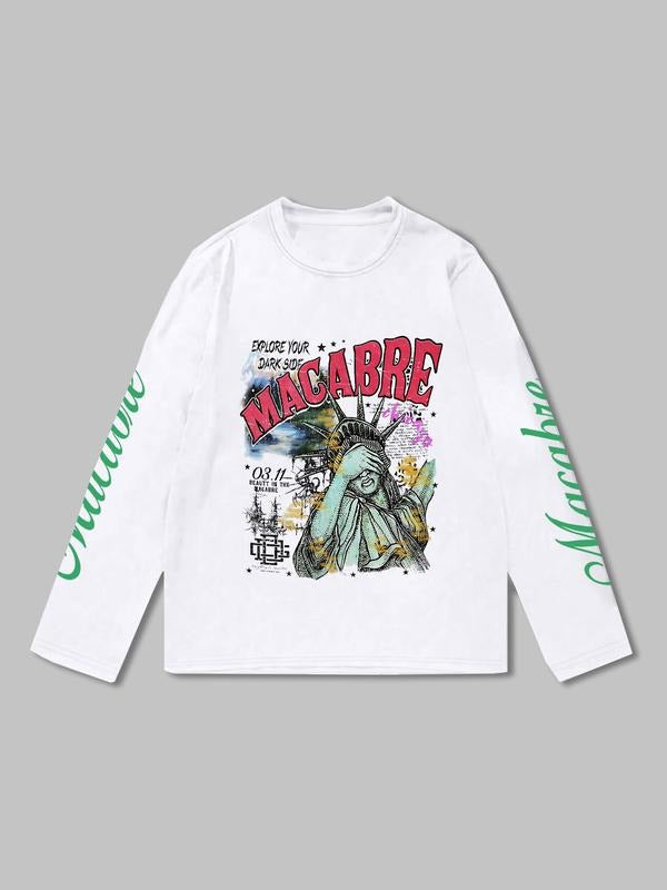 Men's Long Sleeve T-Shirt Made From Moisture-Wicking Fabric, Enhanced Comfort for All-Day Wear, Available in Multiple...