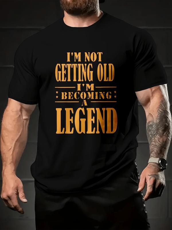 Men's Novelty 2D Print Fashion T-Shirt