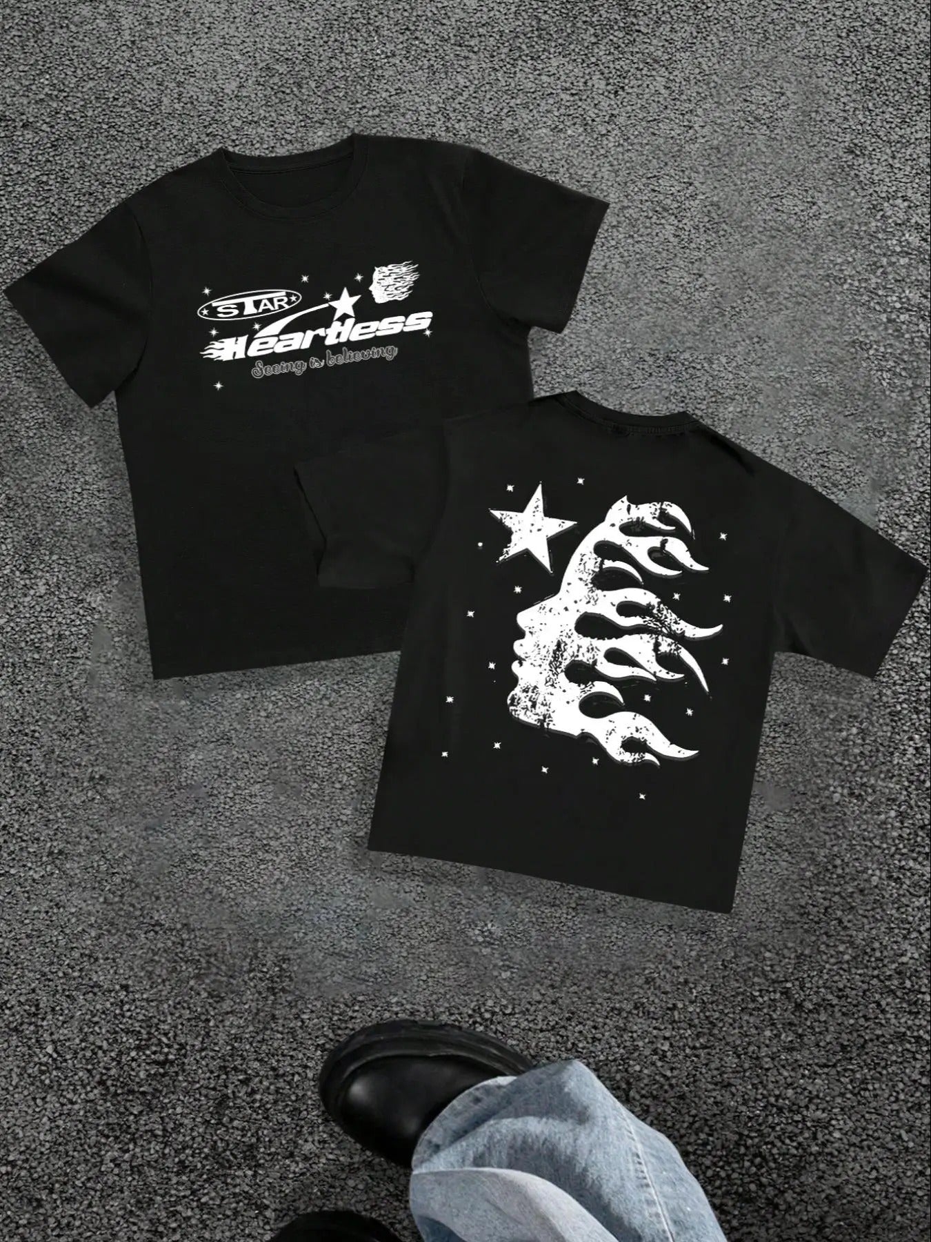 Men's Regular Fit Graphic Print Graphic Tee, Casual Short Sleeve Round Neck T-shirt for Summer, Fashion Men's Top for...