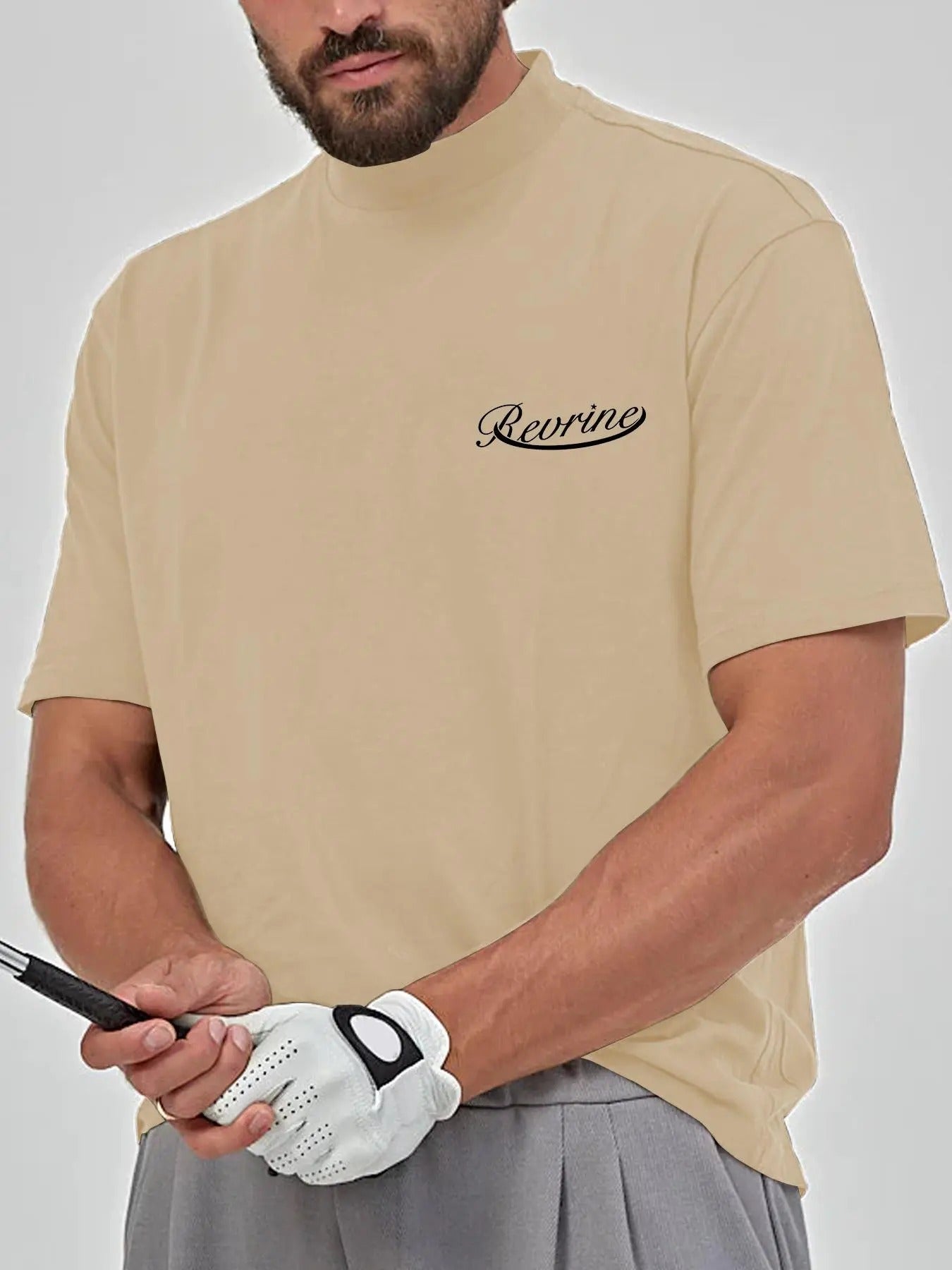 Men's Regular Fit Letter Print Short Sleeve Tee, Casual Street Crew Neck T-shirt for Daily Wear, Men's Top for All...