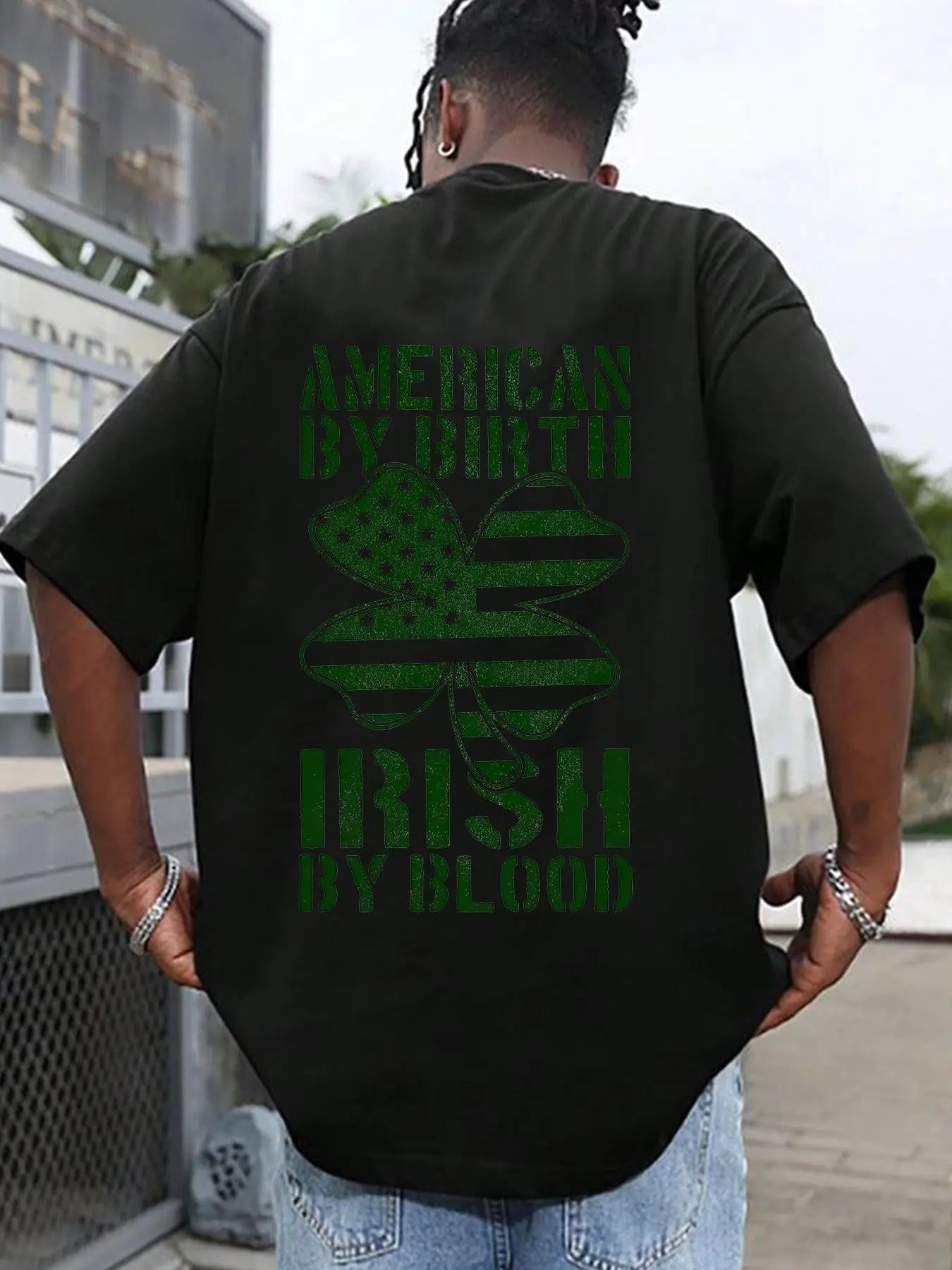 Men's Short Sleeve Graphic Tee, Regular Fit Casual Letter Print Round Neck T-shirt for Summer, Men's Top for Daily Wear...