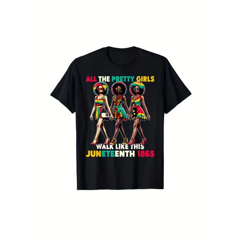 Men's and Women's Juneteenth 1865 Freedom Celebration T-Shirt