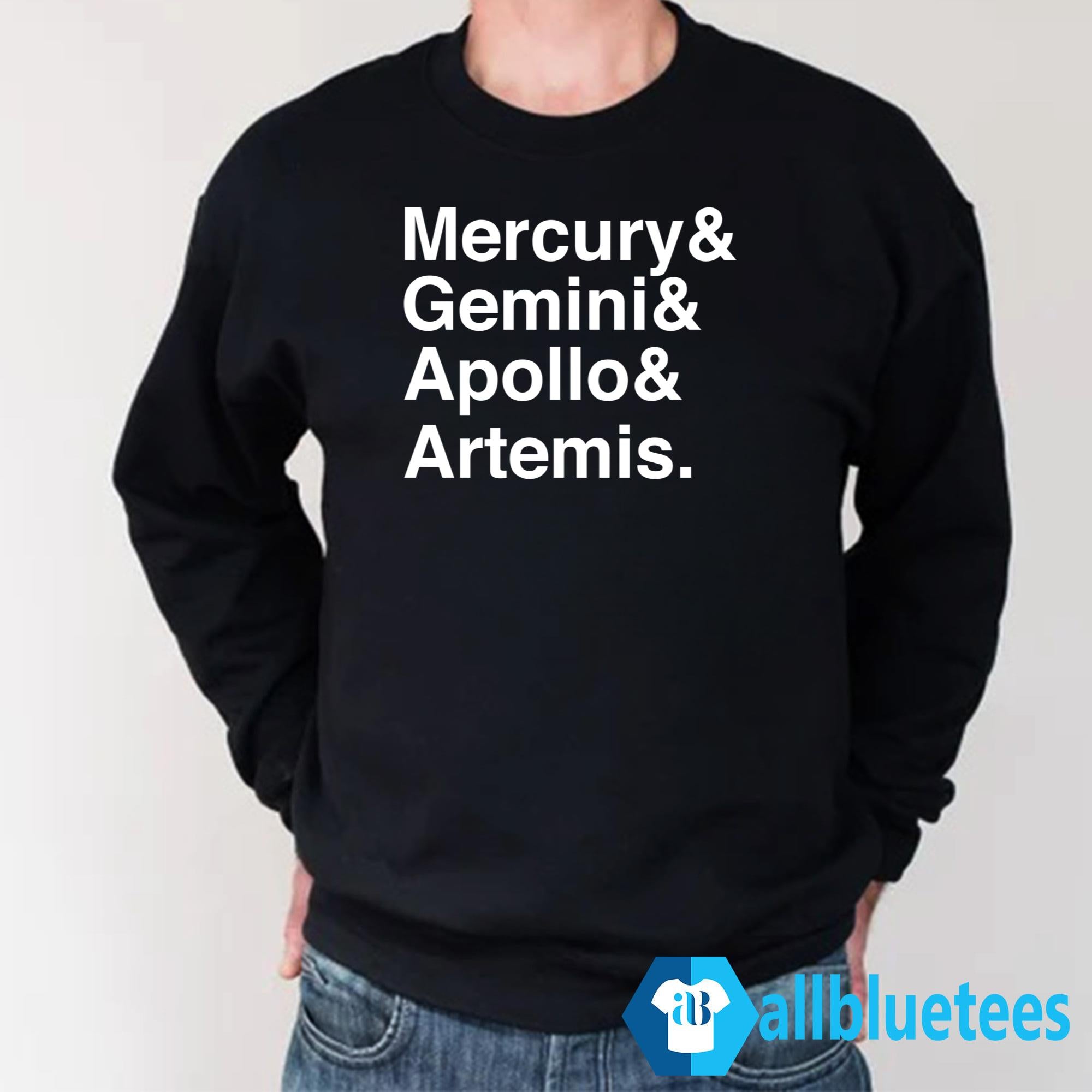 Mercury Gemini Apollo Artemis Shirt