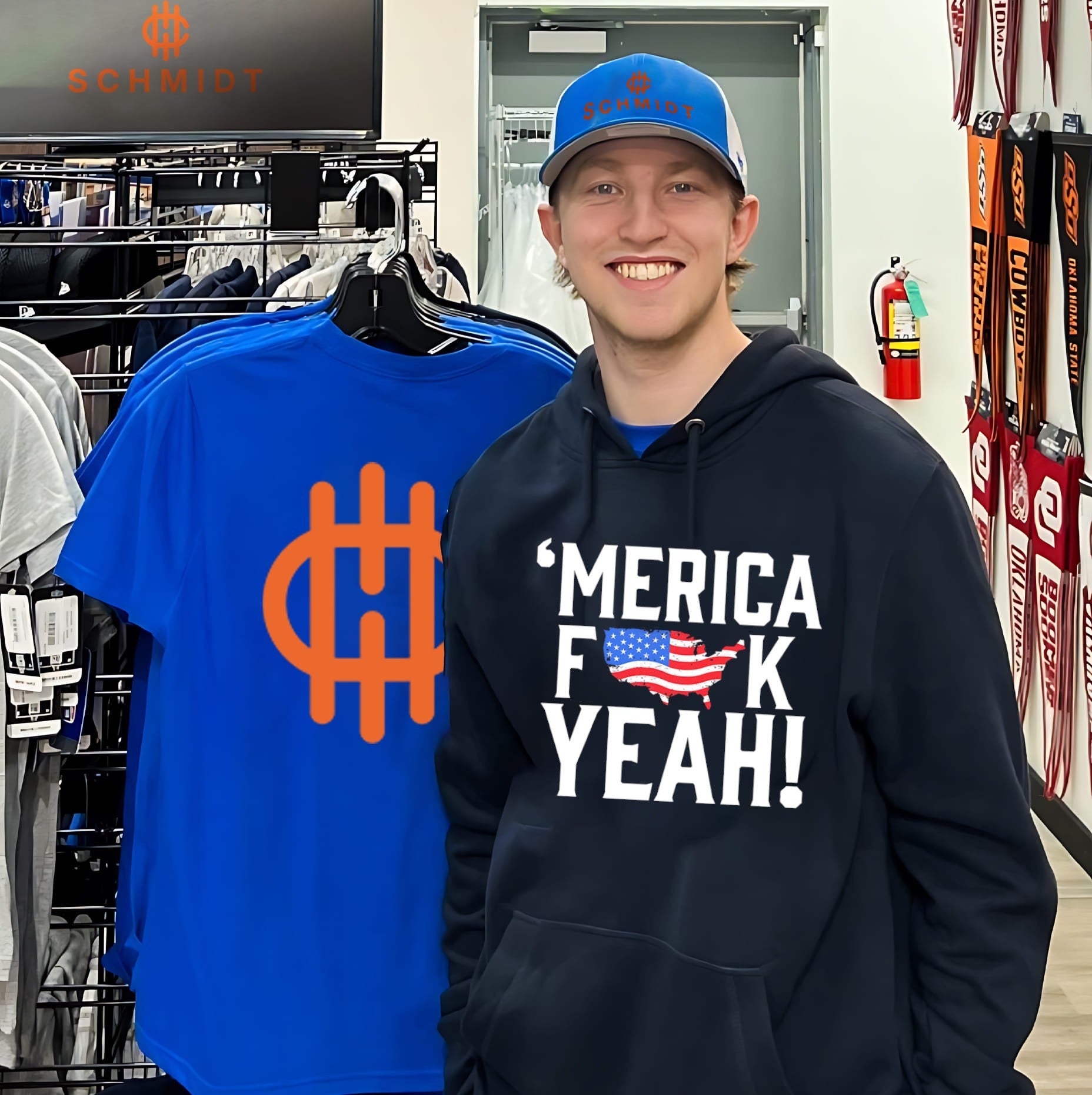 ‘Merica Fuck Yeah USA Map Flag patriotic shirt