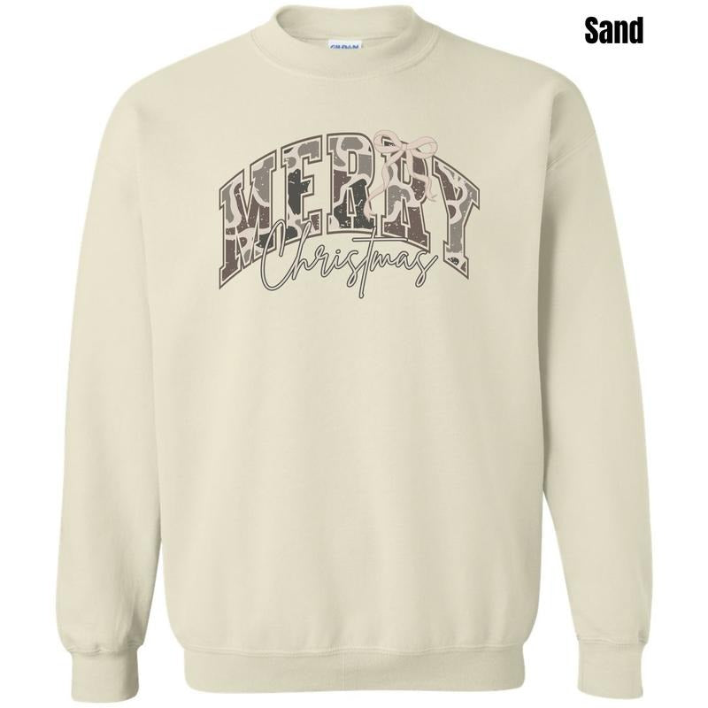 Merry Camo Christmas Sweatshirt 'NLB' T-Shirts, Hoodie | PodTeesHub.com