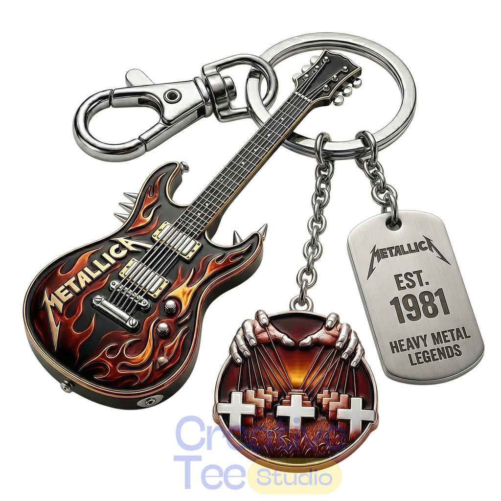 Metallica Heavy Metal Legends Keychain