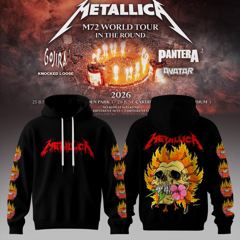 Metallica – M72 World Tour 2026 Special Hoodie
