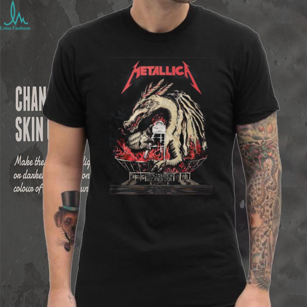 Metallica M72 World Tour Dragon Chorzow 2026 Concert T Shirt