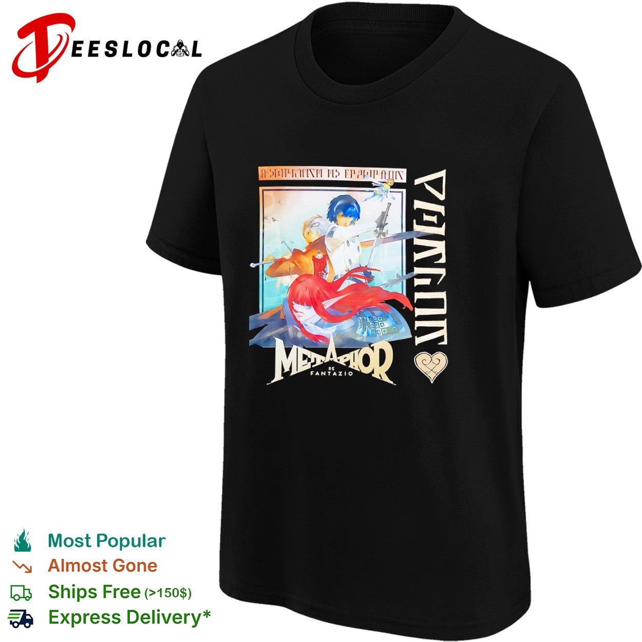 Metaphor ReFantazio Characters shirt