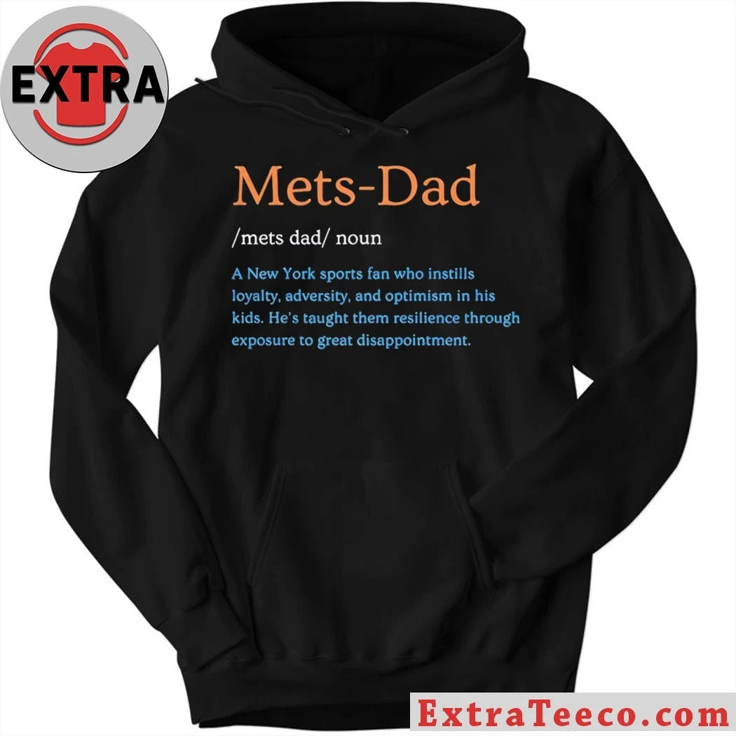Mets Dad Noun New York Mets Baseball Sports Fan T-Shirt