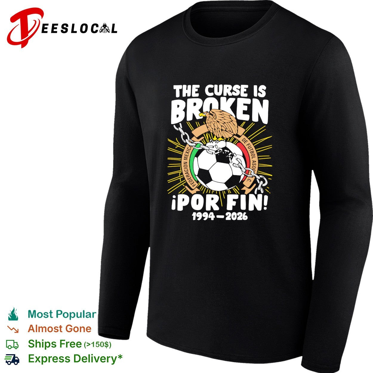 Mexico the curse is broken por fin World Cup 2026 1994 soccer shirt