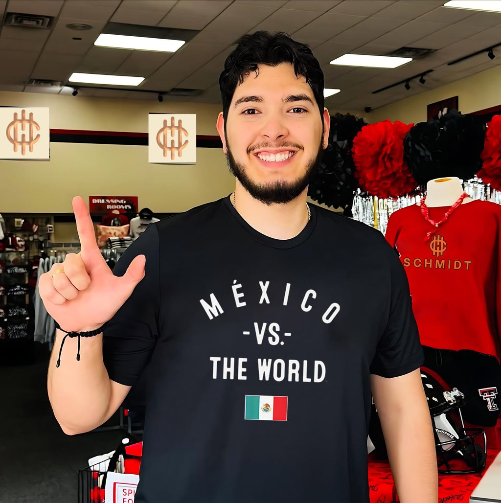 Mexico vs The World 2026 flag shirt